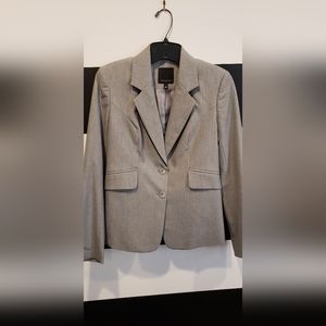 Gray women's suit